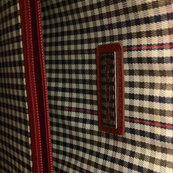 Mimi DiCarlo red purse. - Picture 3 of 3